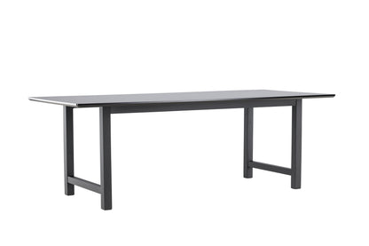 Count spisebord - 220 × 100 cm - sort - billede 3