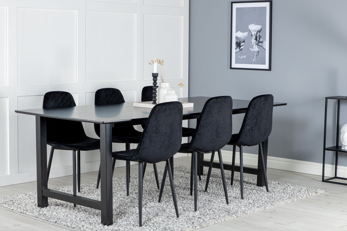 Count Spisebord 220 x 100 Sort