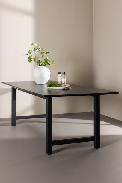 Count spisebord - 220 × 100 cm - sort - billede 16