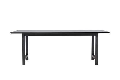 Count spisebord - 220 × 100 cm - sort - billede 4