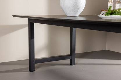 Count spisebord - 220 × 100 cm - sort - billede 14