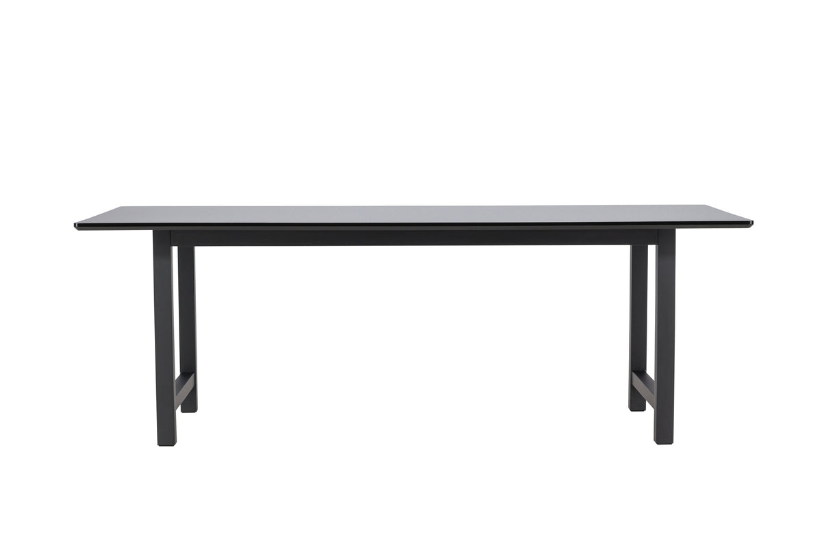 Count spisebord - 220 × 100 cm - sort - billede 10