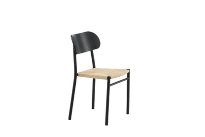 Polly spisebordsstole - sort, natur - 2 stk. - billede 12