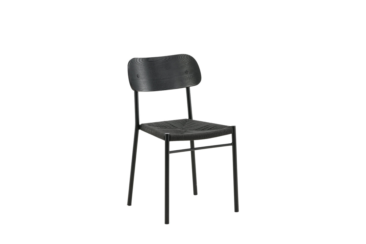 Polly spisebordsstole - sort - 2 stk. - billede 13