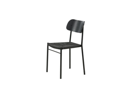 Polly spisebordsstole - sort - 2 stk. - billede 4