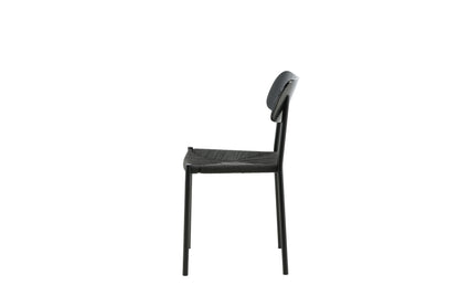 Polly spisebordsstole - sort - 2 stk. - billede 5