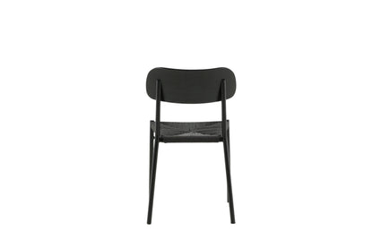 Polly spisebordsstole - sort - 2 stk. - billede 8