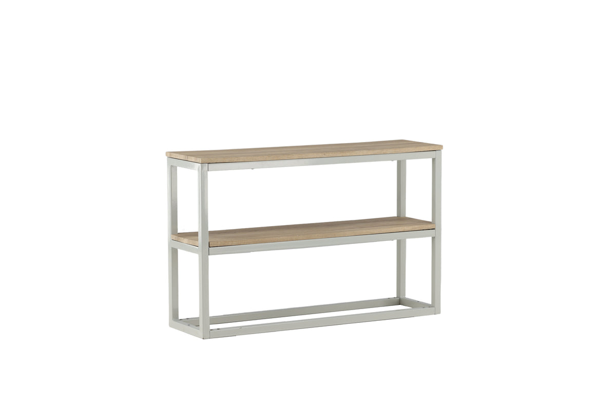 Rise sidebord - 110 × 30 cm - grå, natur - billede 12