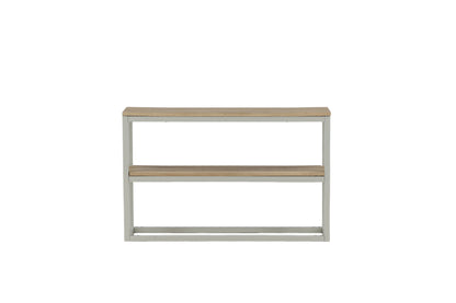 Rise sidebord - 110 × 30 cm - grå, natur - billede 1