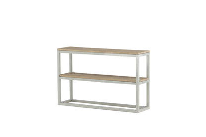 Rise sidebord - 110 × 30 cm - grå, natur - billede 2