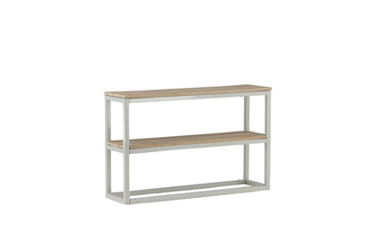 Rise sidebord - 110 × 30 cm - grå, natur - billede 6