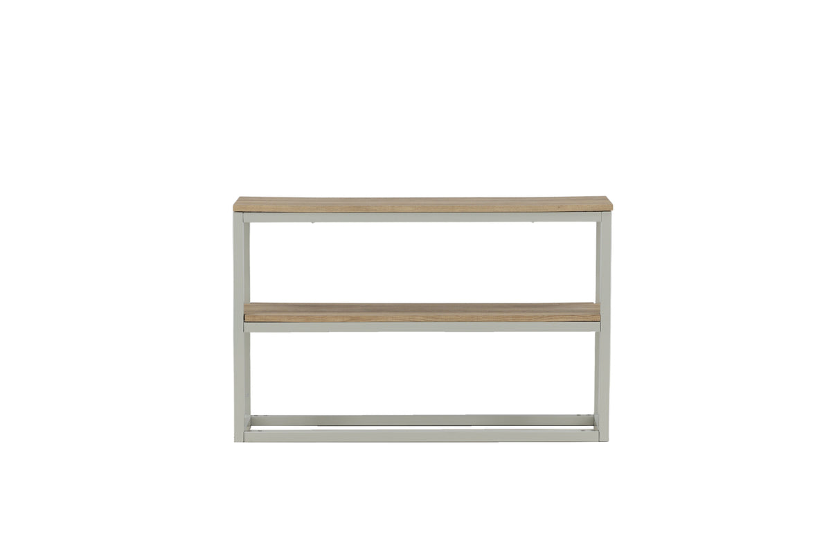 Rise sidebord - 110 × 30 cm - grå, natur - billede 7