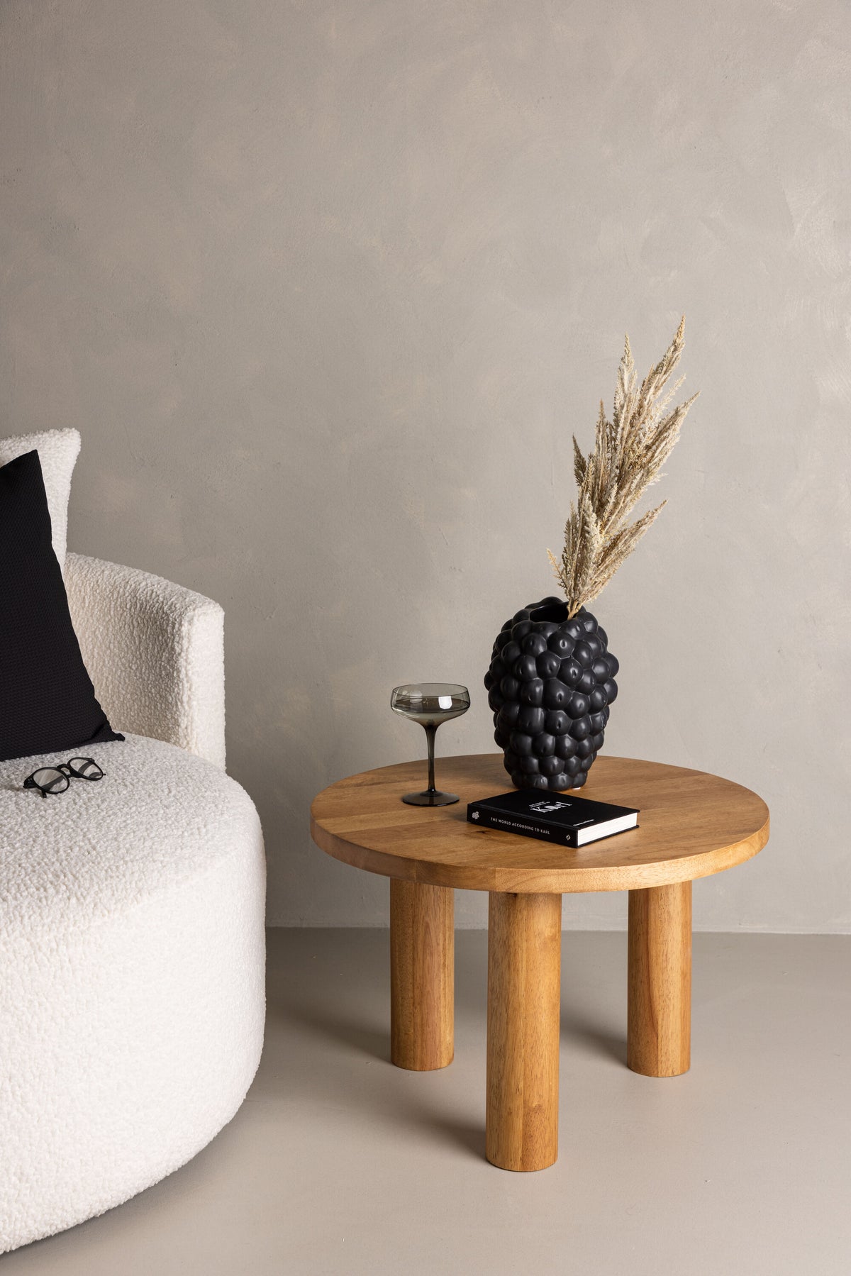 Duxbury sofabord - Ø60 cm - brun - billede 16