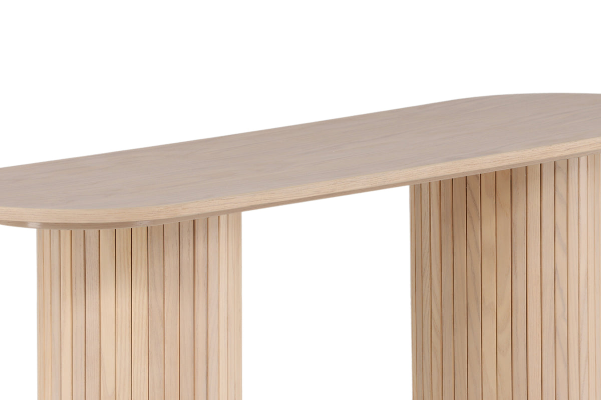 Bianca sidebord - 130 × 40 cm - hvidpigmenteret - billede 13