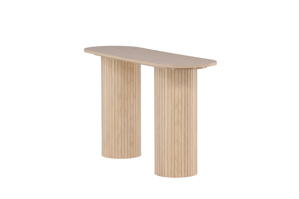 Bianca sidebord - 130 × 40 cm - hvidpigmenteret - billede 3