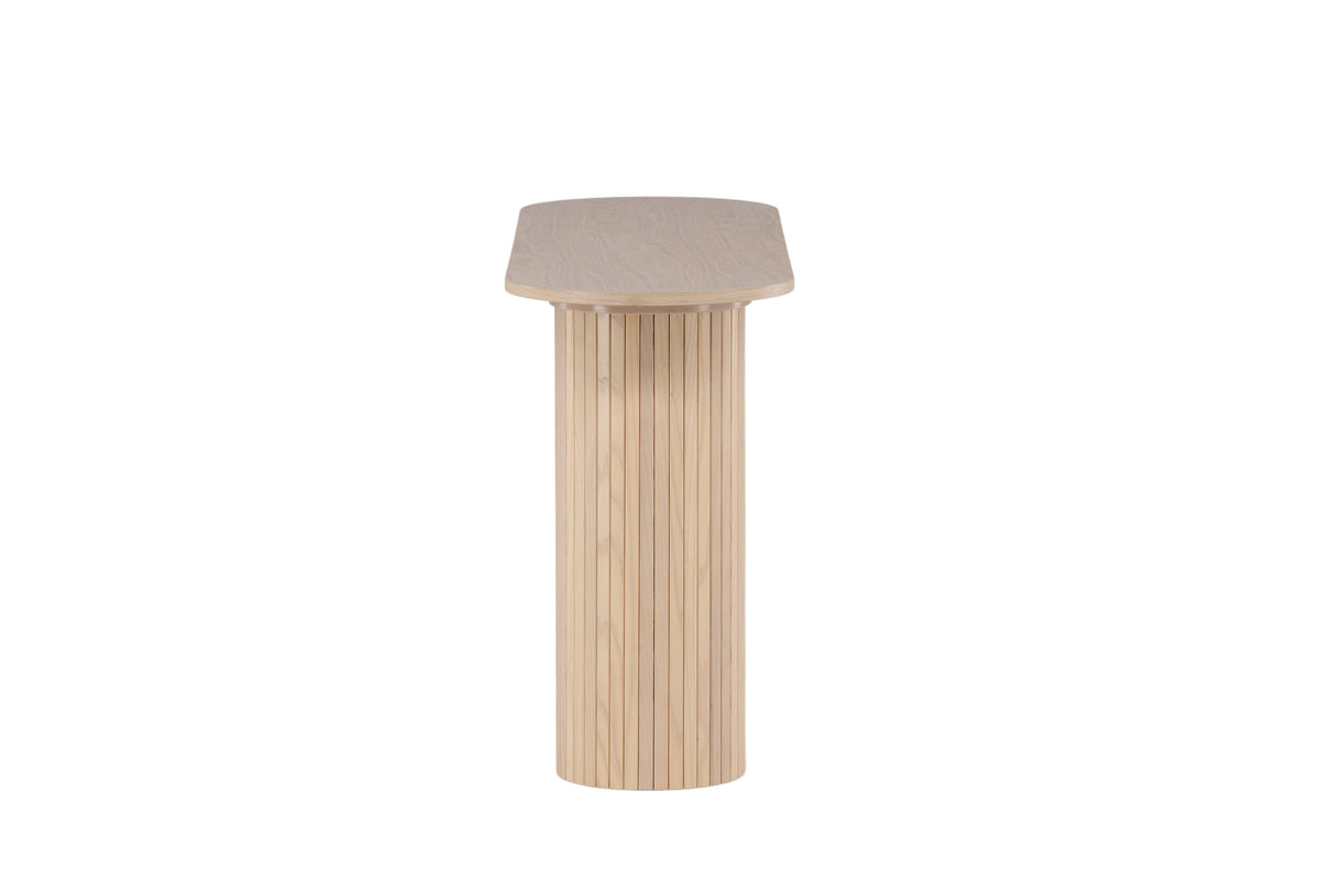 Bianca sidebord - 130 × 40 cm - hvidpigmenteret - billede 4