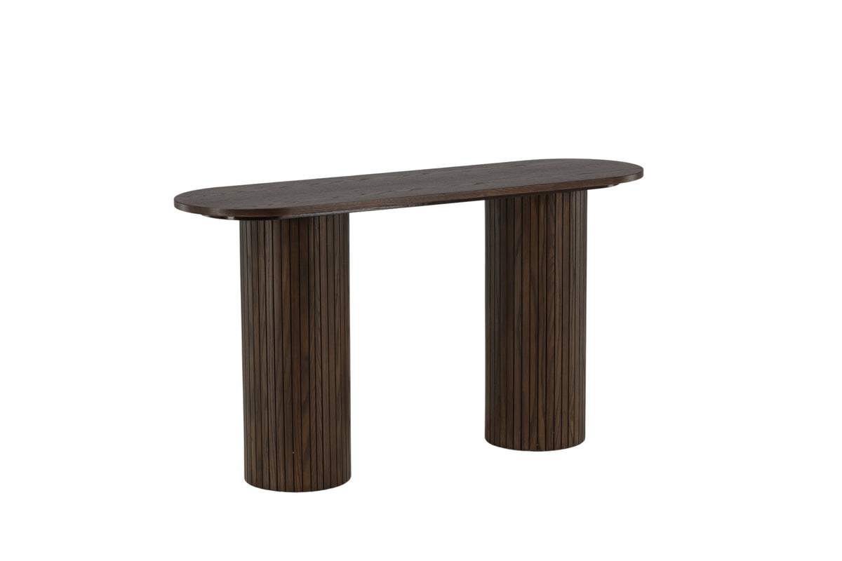 Bianca sidebord - 130 × 40 cm - mokka - billede 12