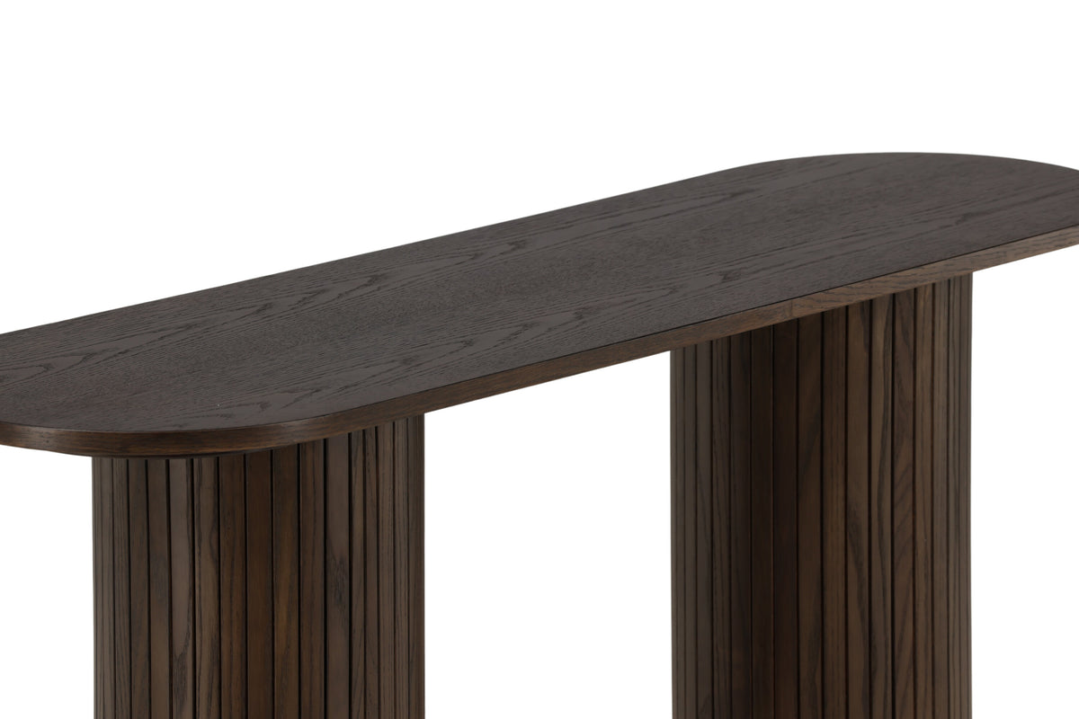 Bianca sidebord - 130 × 40 cm - mokka - billede 13