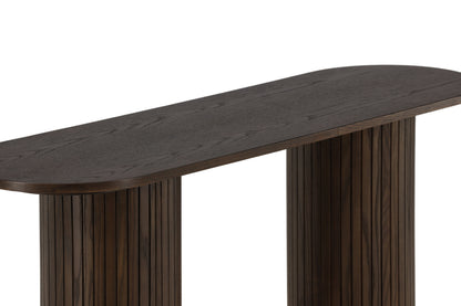 Bianca sidebord - 130 × 40 cm - mokka - billede 13