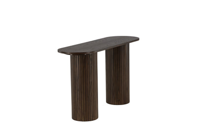 Bianca sidebord - 130 × 40 cm - mokka - billede 5