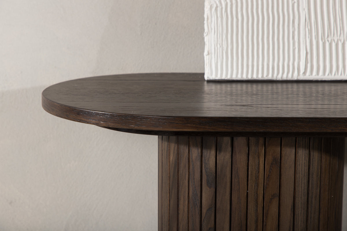 Bianca sidebord - 130 × 40 cm - mokka - billede 17