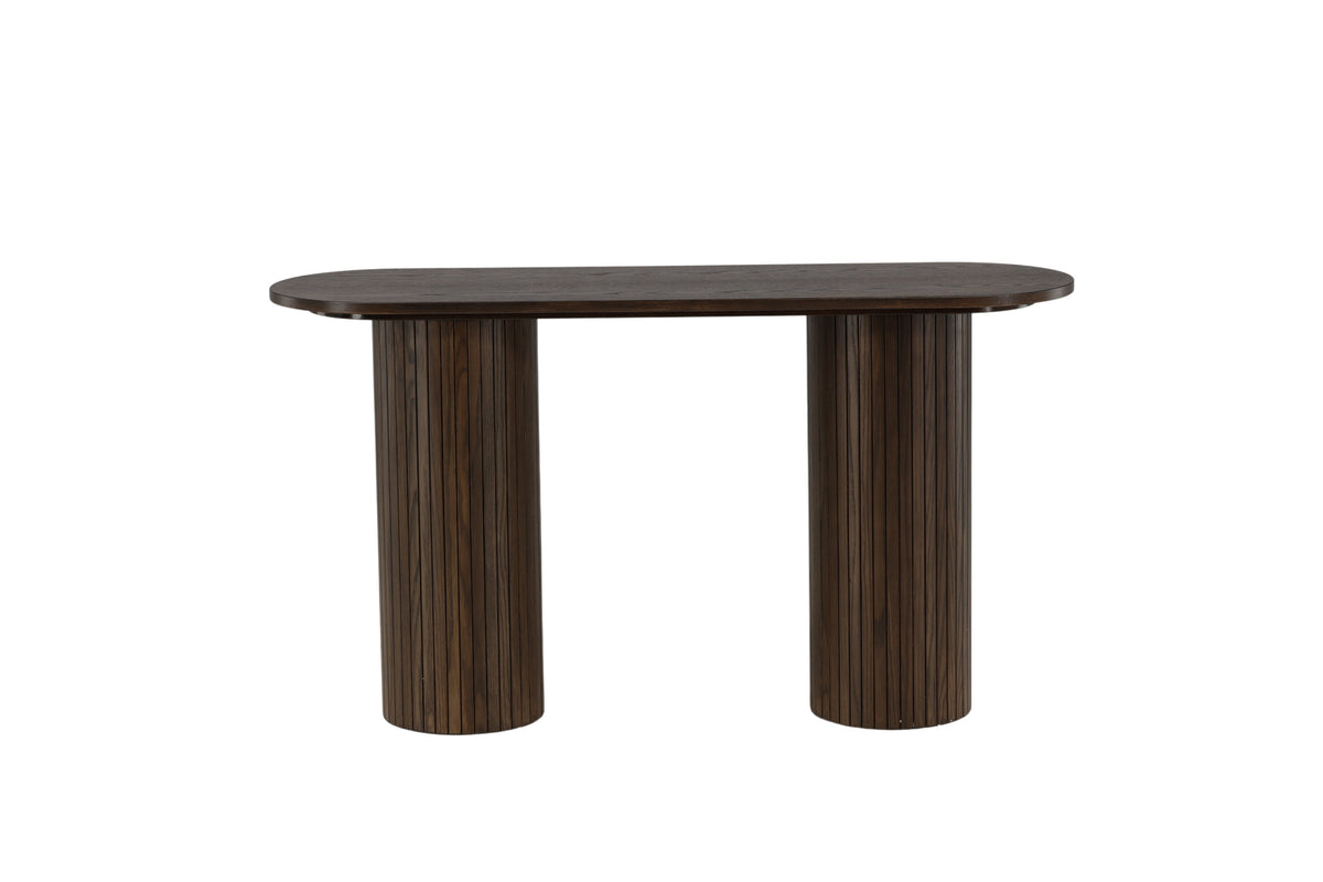 Bianca sidebord - 130 × 40 cm - mokka - billede 7