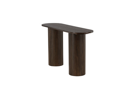 Bianca sidebord - 130 × 40 cm - mokka - billede 9