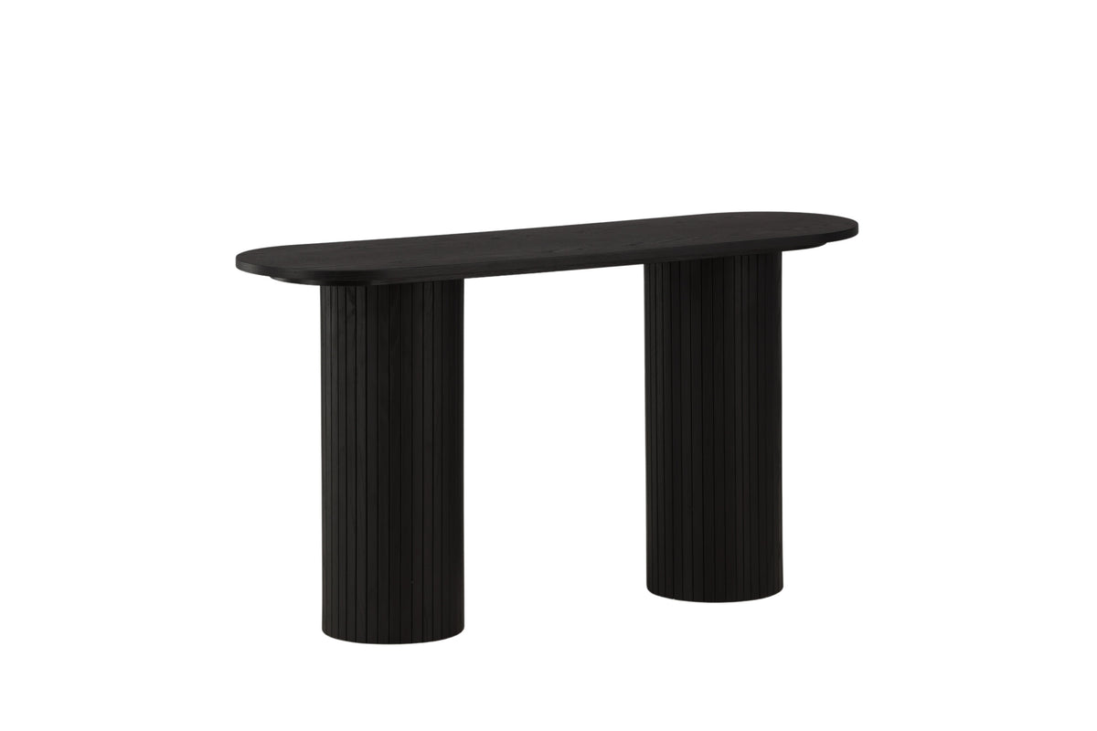 Bianca sidebord - 130 × 40 cm - sort - billede 12