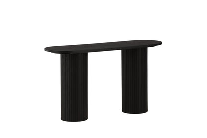 Bianca sidebord - 130 × 40 cm - sort - billede 12