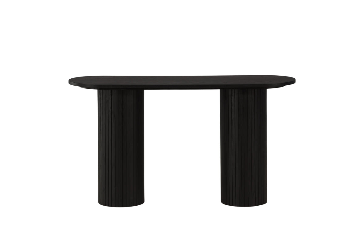 Bianca sidebord - 130 × 40 cm - sort - billede 1