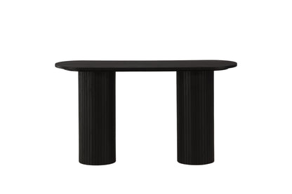 Bianca sidebord - 130 × 40 cm - sort - billede 1