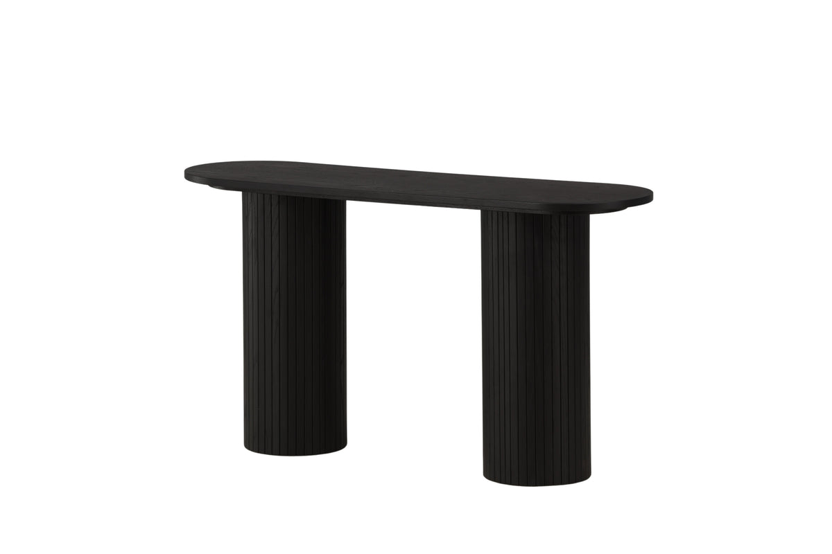 Bianca sidebord - 130 × 40 cm - sort - billede 2