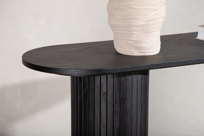 Bianca sidebord - 130 × 40 cm - sort - billede 15