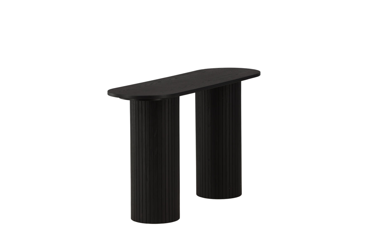 Bianca sidebord - 130 × 40 cm - sort - billede 5