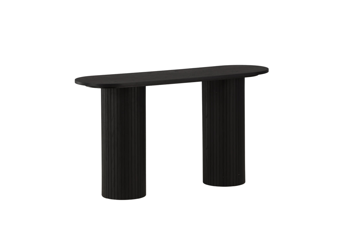 Bianca sidebord - 130 × 40 cm - sort - billede 6