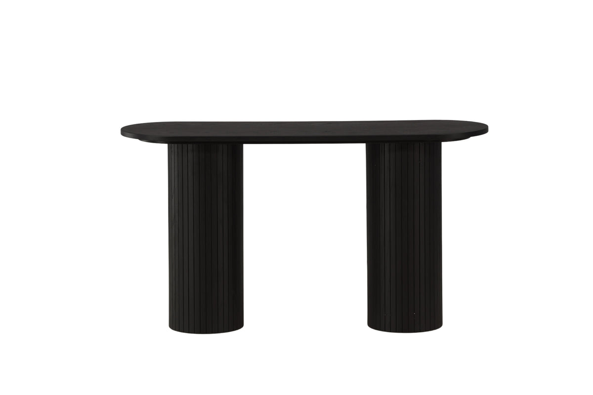 Bianca sidebord - 130 × 40 cm - sort - billede 7