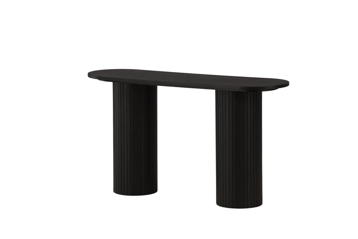 Bianca sidebord - 130 × 40 cm - sort - billede 8