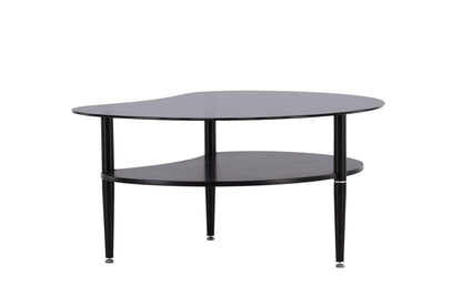 Egg sofabord - 101 × 80 cm - sort, grå - billede 11