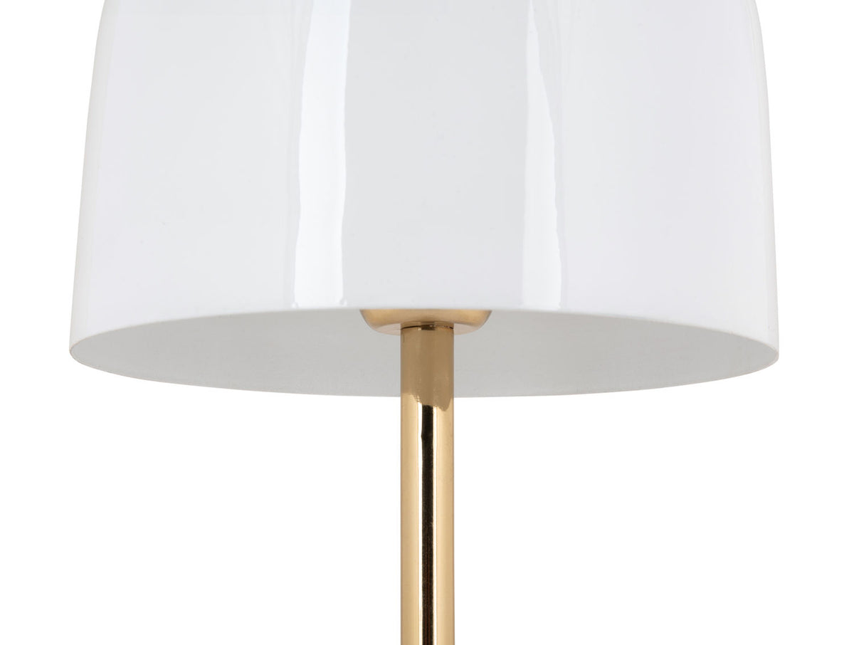 Leitmotiv bordlampe Manta - hvid