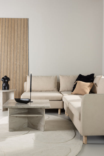 Zero 3-personers sofa - beige - billede 18