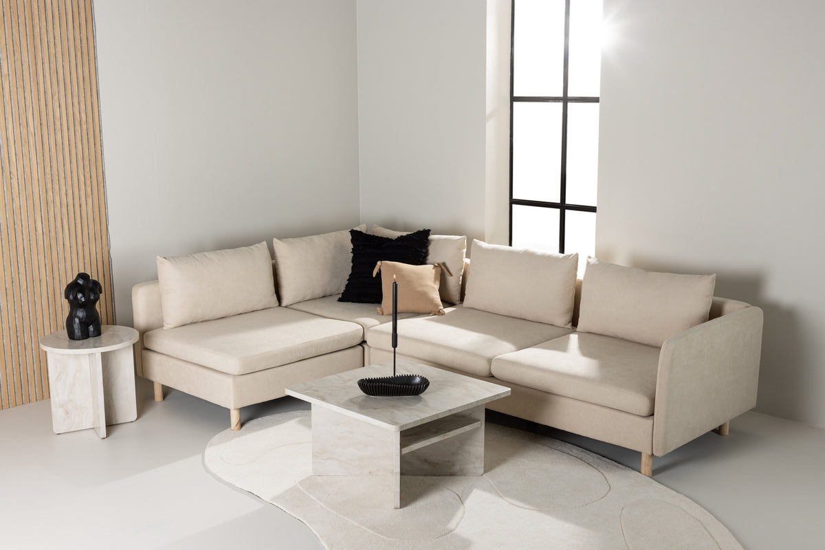 Zero 3-personers sofa - beige - billede 14