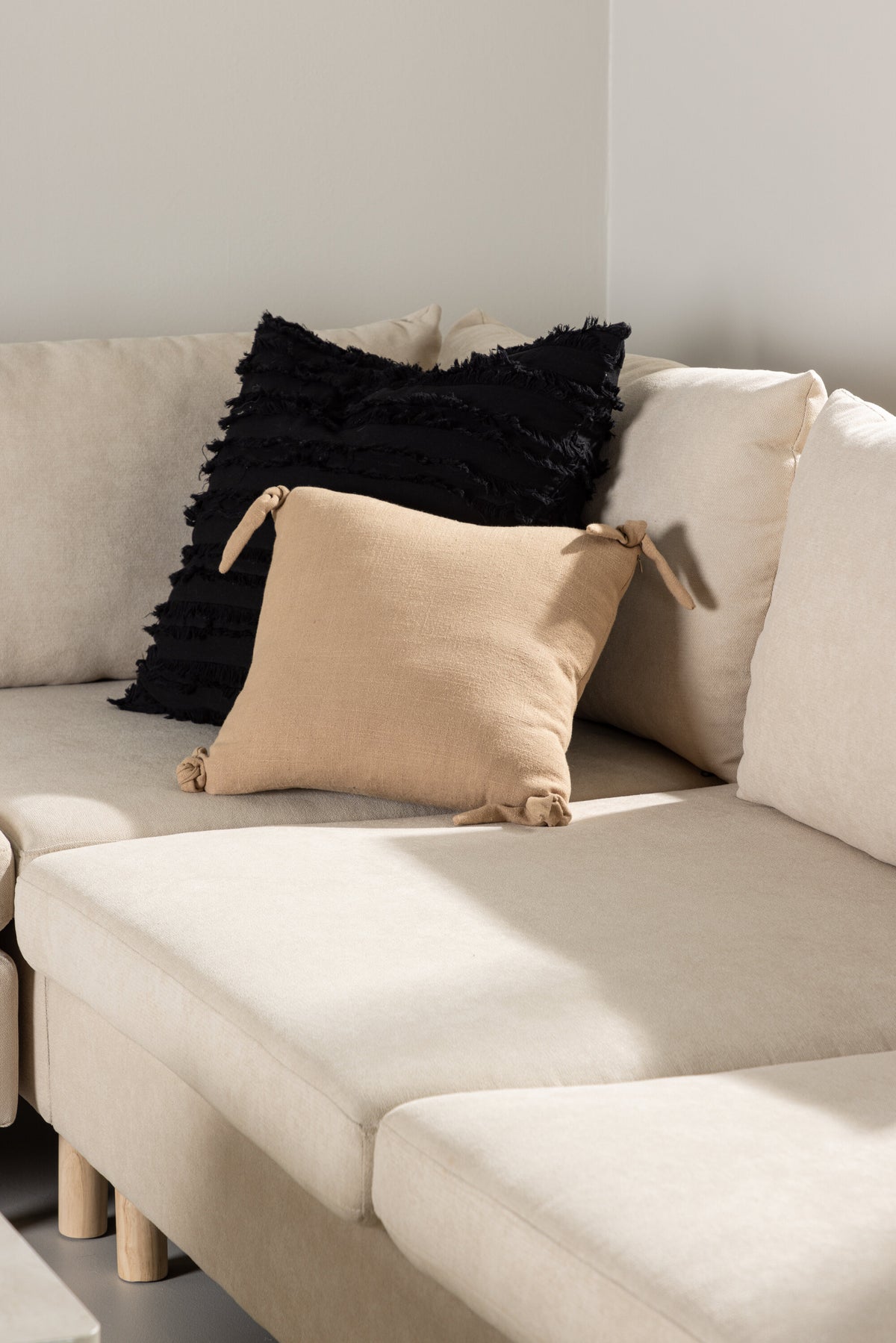 Zero 3-personers sofa - beige - billede 20