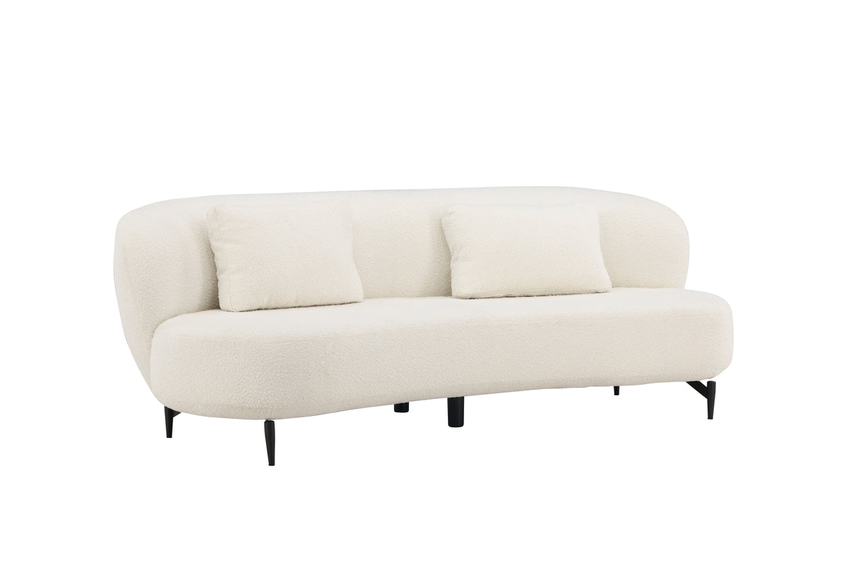 Luna 3-Pers Sofa Hvid