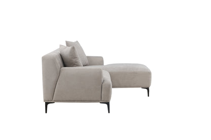 Viskan 3-personers sofa - sort, lysegrå - billede 10