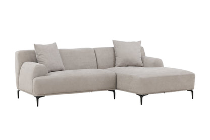 Viskan 3-personers sofa - sort, lysegrå - billede 12