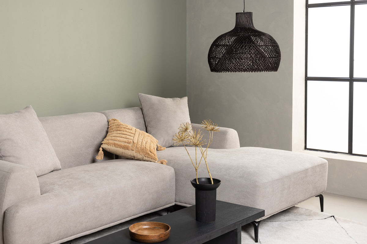 Viskan 3-personers sofa - sort, lysegrå - billede 14