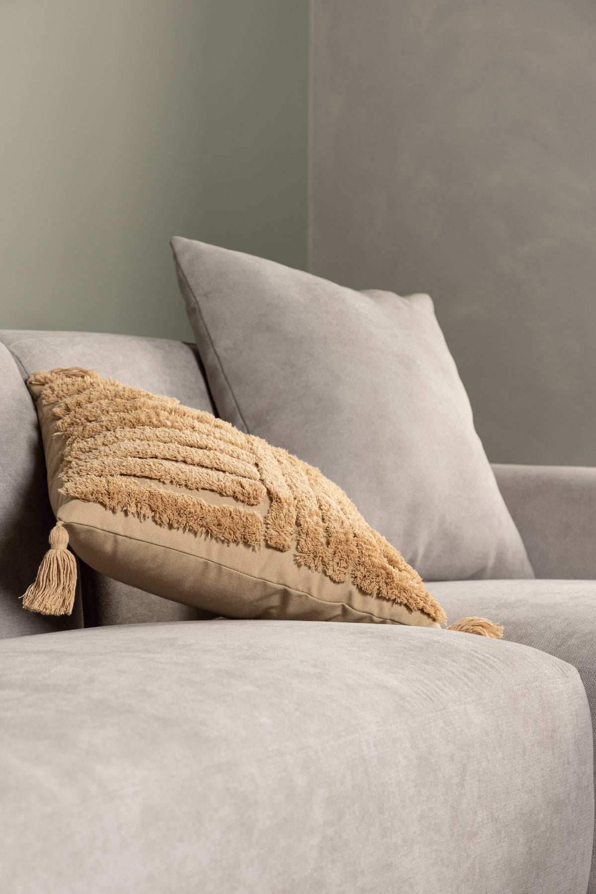 Viskan 3-personers sofa - sort, lysegrå - billede 20