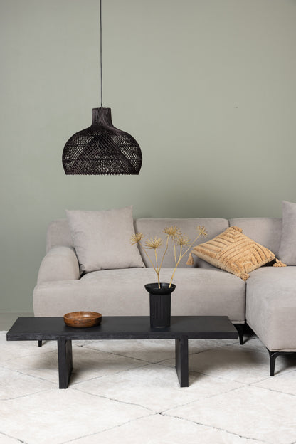 Viskan 3-personers sofa - sort, lysegrå - billede 22