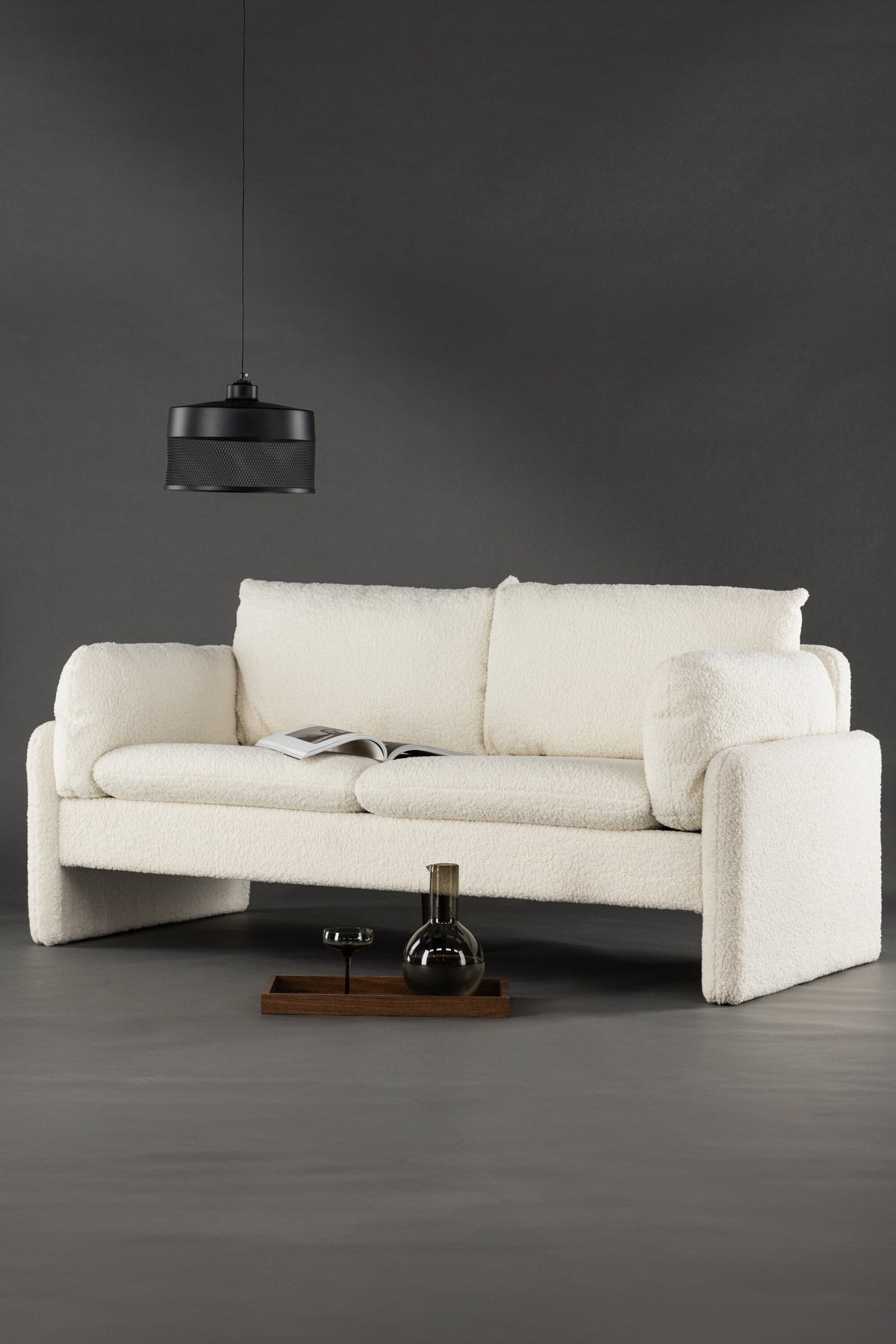 Vindel 2-personers sofa - hvid - billede 18