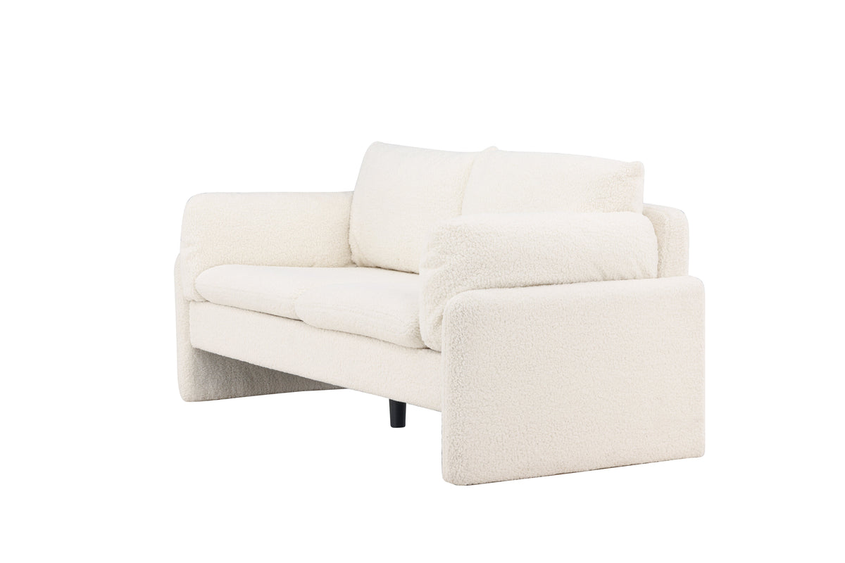 Vindel 2-personers sofa - hvid - billede 3